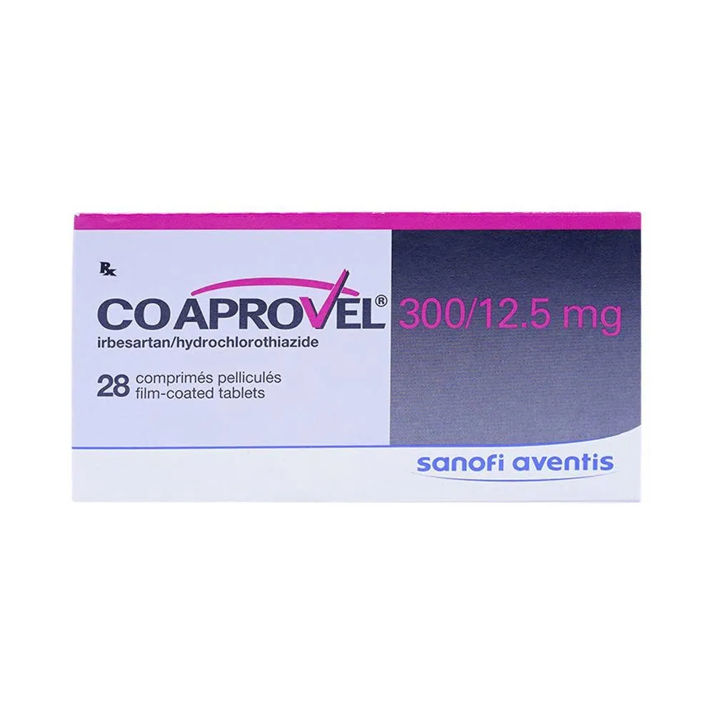 Coaprovel 300mg Sanofi (H/28v) – Hạ huyết áp ổn định, hiệu quả kép